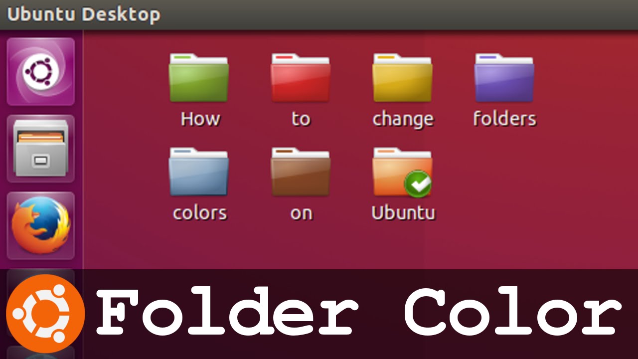 how to change folder color
