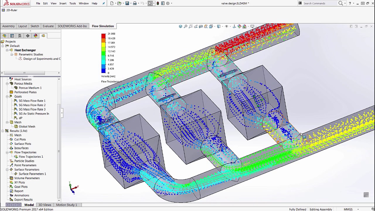 solidworks flow simulation add in